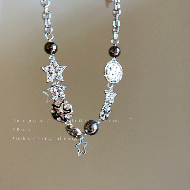Star Emblem Art Necklace