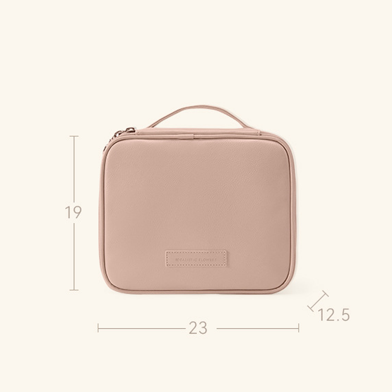 Your Go-To Big Cosmetic Bag: Large, Waterproof Travel Case with Multiple Compartments