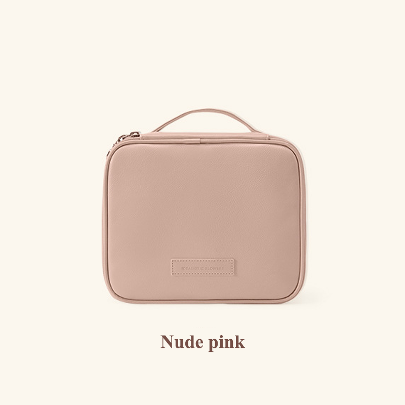 Your Go-To Big Cosmetic Bag: Large, Waterproof Travel Case with Multiple Compartments