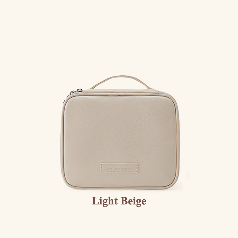 Your Go-To Big Cosmetic Bag: Large, Waterproof Travel Case with Multiple Compartments