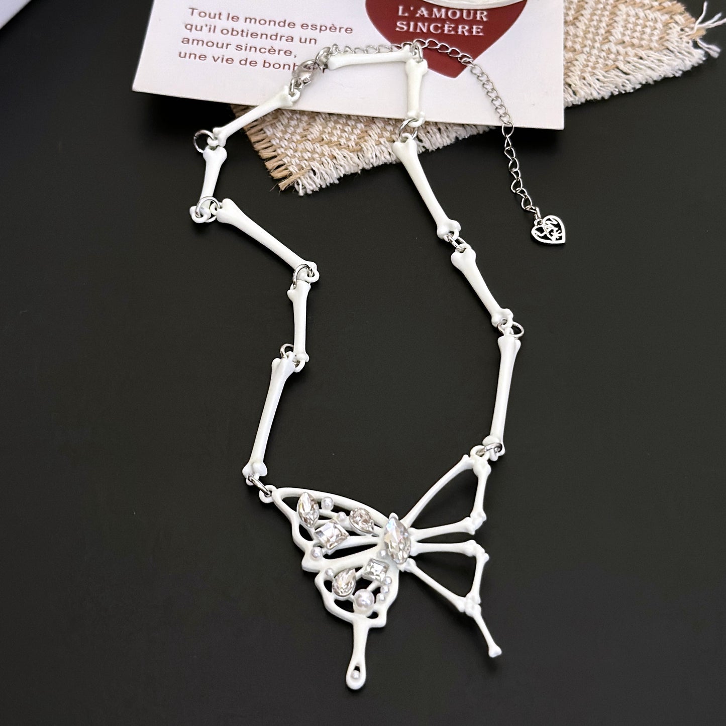 Butterfly Chain Necklace – Sweet Goth Style